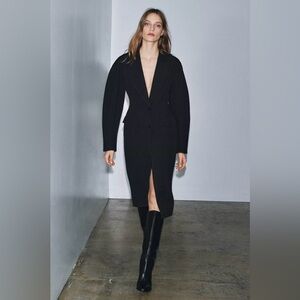 Zara ZW Collection Fitted Coat